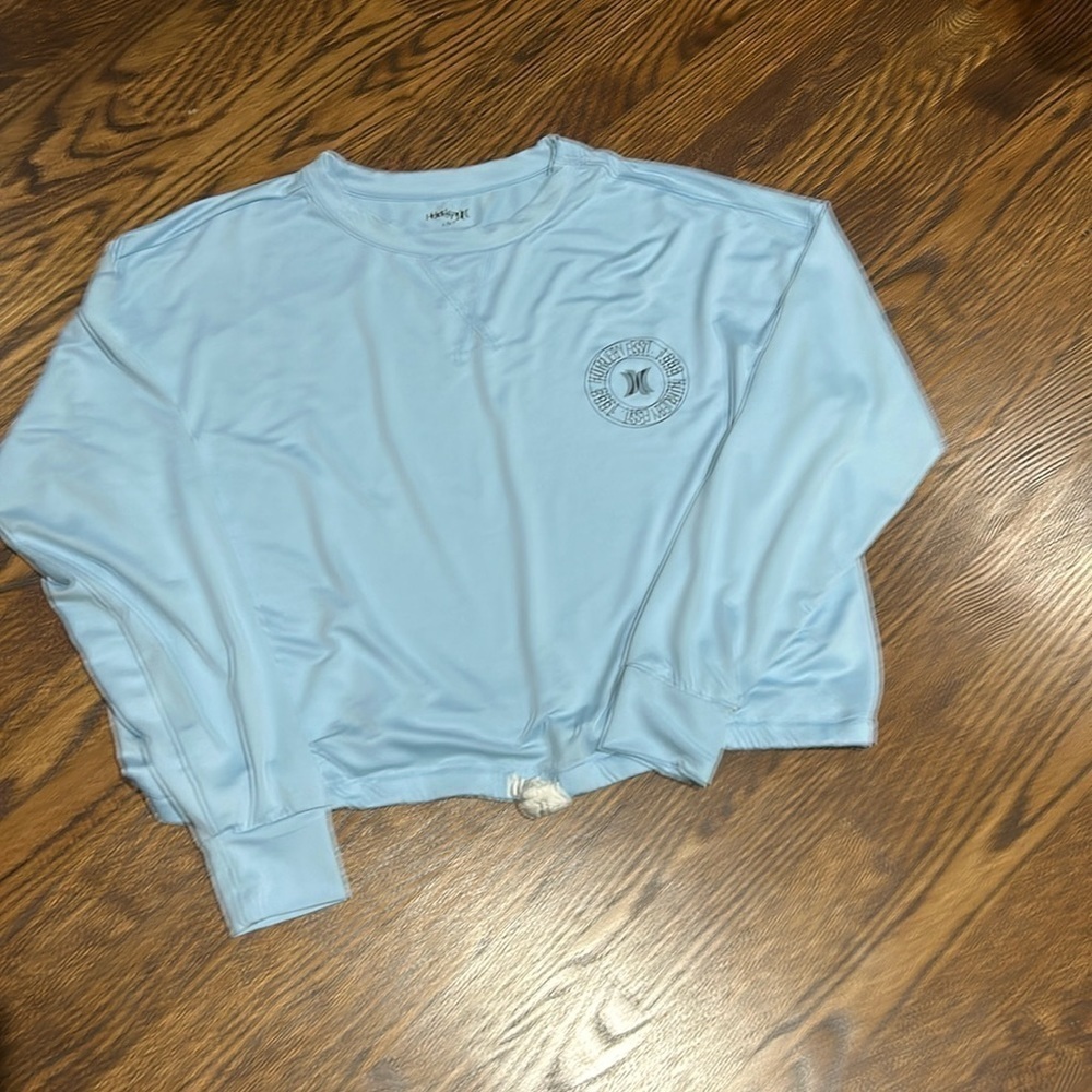 Hurley oversize tee crop